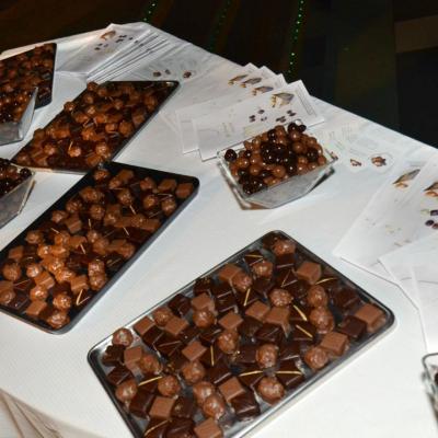 buffet chocolatier Nougalet   partenaire de la soirée