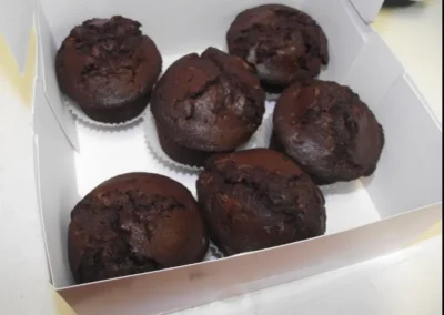 Muffin chocolat noir intense