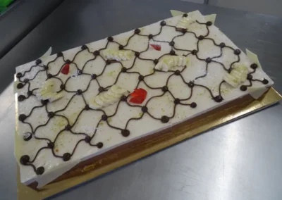 Bavarois choco banane 20 24 parts