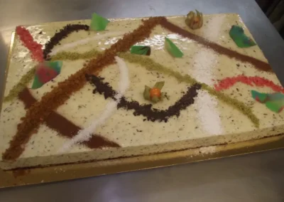 Bavarois menthe chocolat 20 24 parts..