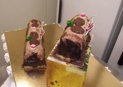Bûche la Touchoco en 6 et 10 parts