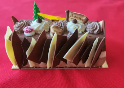 Bûche le Tentation en 6 parts.