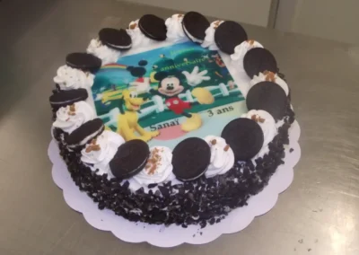 Choco chanel 10 12 parts avec photo de Mickey