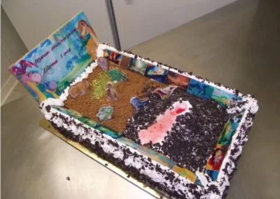 Choco chanel 20 24 personnes thème la vallée des dinosaures