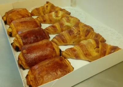 Chocolatine et croissant