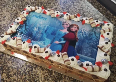 Milkabon 20 24 parts avec photo de la reine des neiges