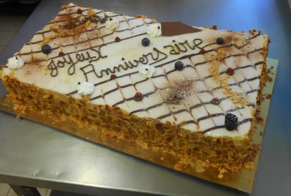 Mille feuille classique 20 24 parts