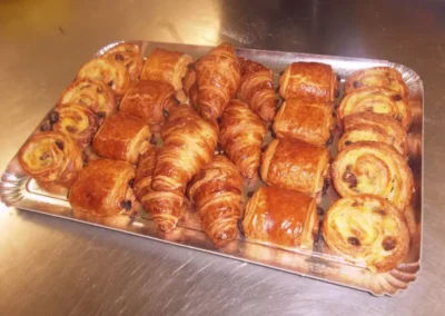 Mini viennoiserie trois variétés