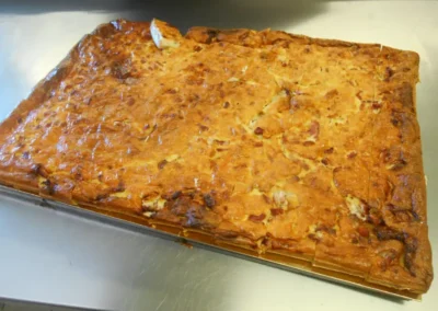 Quiche lorraine..