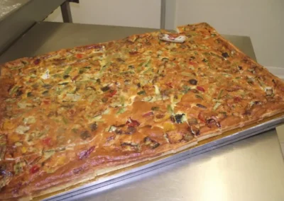 Quiche végétarienne.....