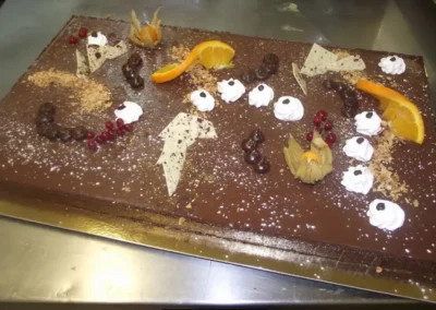 Tarte au chocolat 20 24 parts