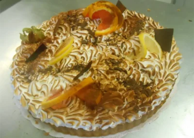 Tarte au citron meringué 10 12 parts.