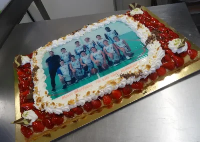 Tarte aux fraises 20 24 parts avec photo