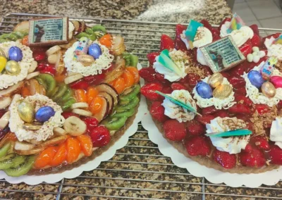 Tarte aux fraises et aux fruits frais 10 12 parts