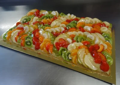 Tarte aux fruits frais 20 24 parts. (3)