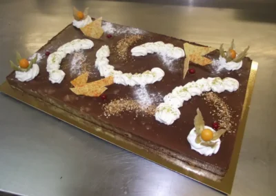 Tarte chocolat poire 20 24 parts