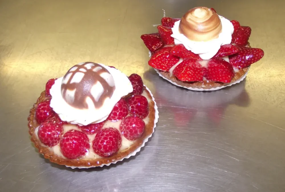 Tartelette fraise et framboise