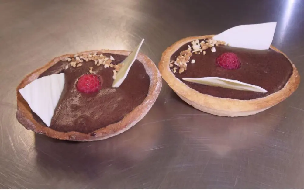 Tartelettes chocolat framboise