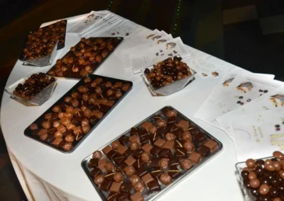 Buffet chocolatier nougalet partenaire de la soiree